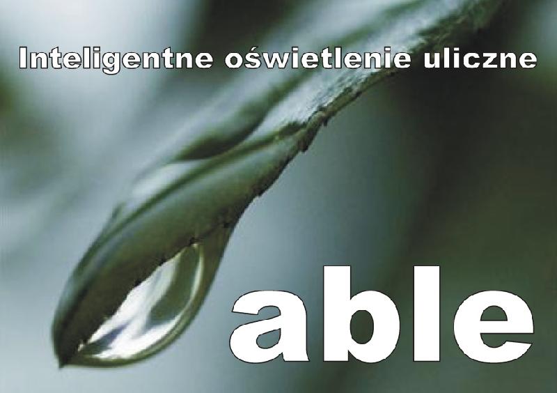 ABLE Inteligentne oświetlenie uliczne